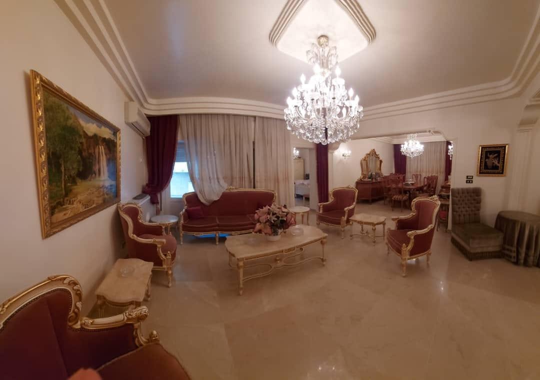 للبيع منزل في دمشق المالكي امتداد القاعة الشامية ارضي مع حديقة