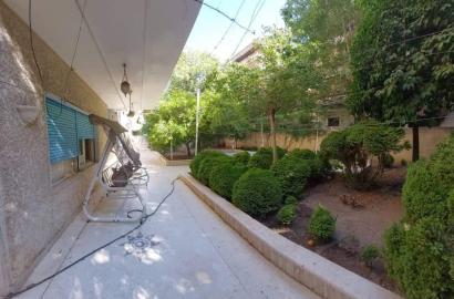 للبيع منزل في دمشق المالكي امتداد القاعة الشامية ارضي مع حديقة