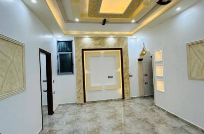 منزل للبيع شقة طابق ثاني فني واجهة في معضمية الشام