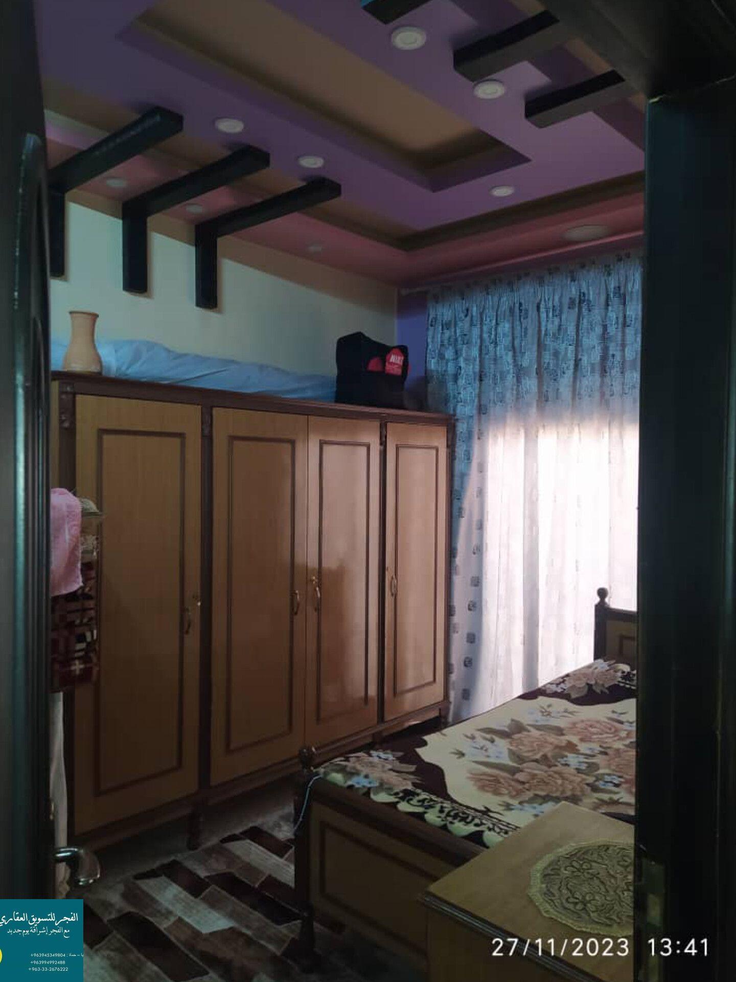 للبيع شقة داخلية في حماة الصابونية سوبر ديلوكس