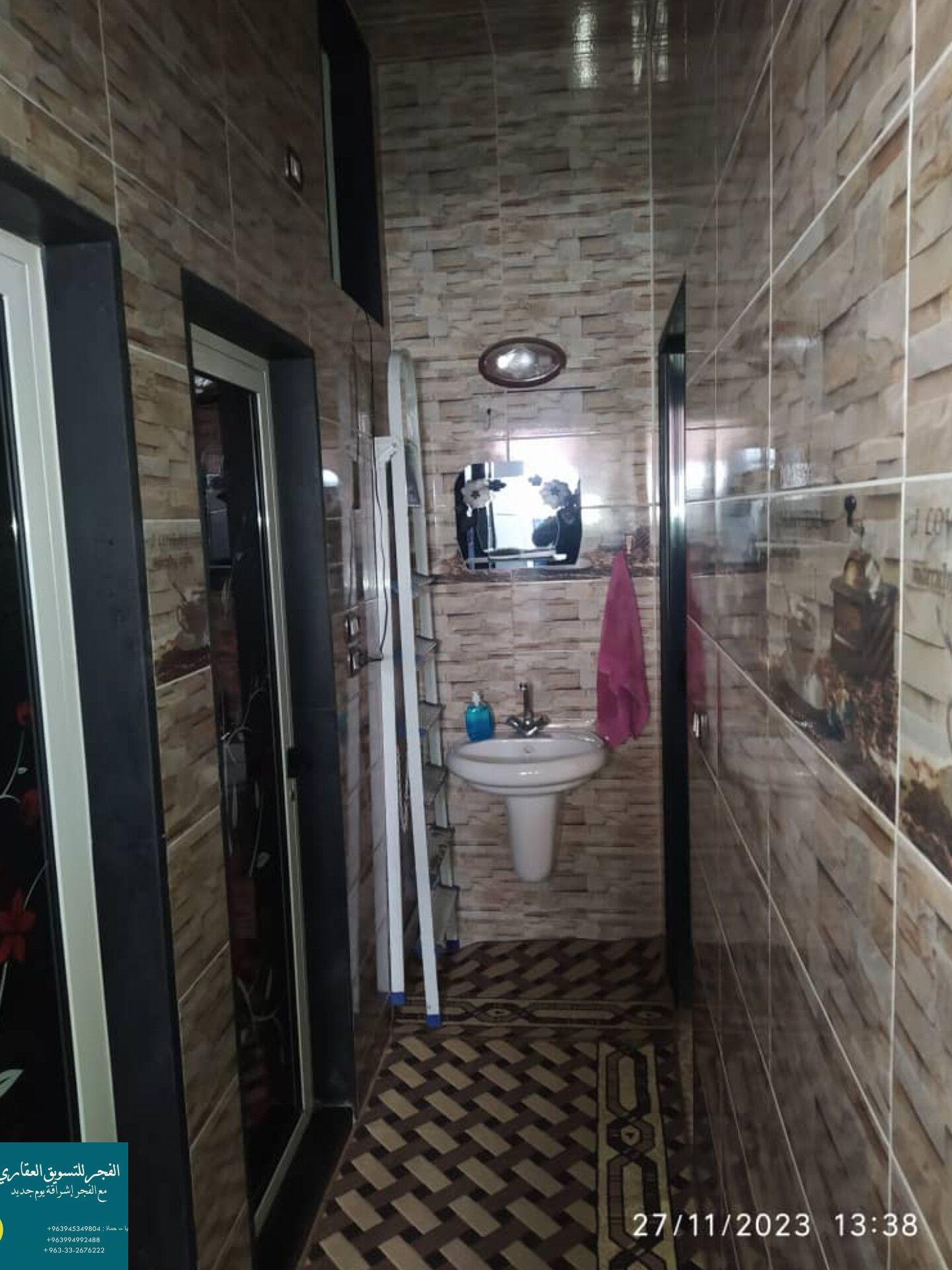 للبيع شقة داخلية في حماة الصابونية سوبر ديلوكس