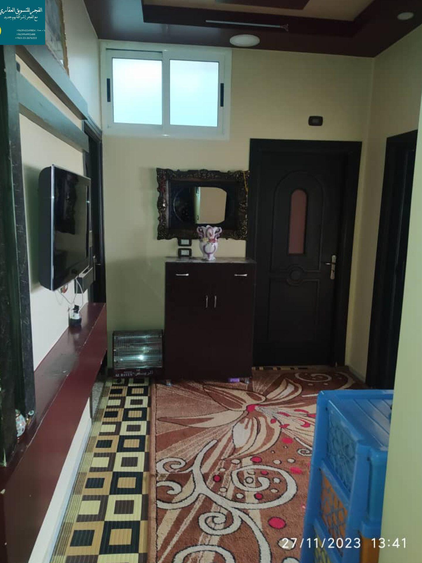 للبيع شقة داخلية في حماة الصابونية سوبر ديلوكس