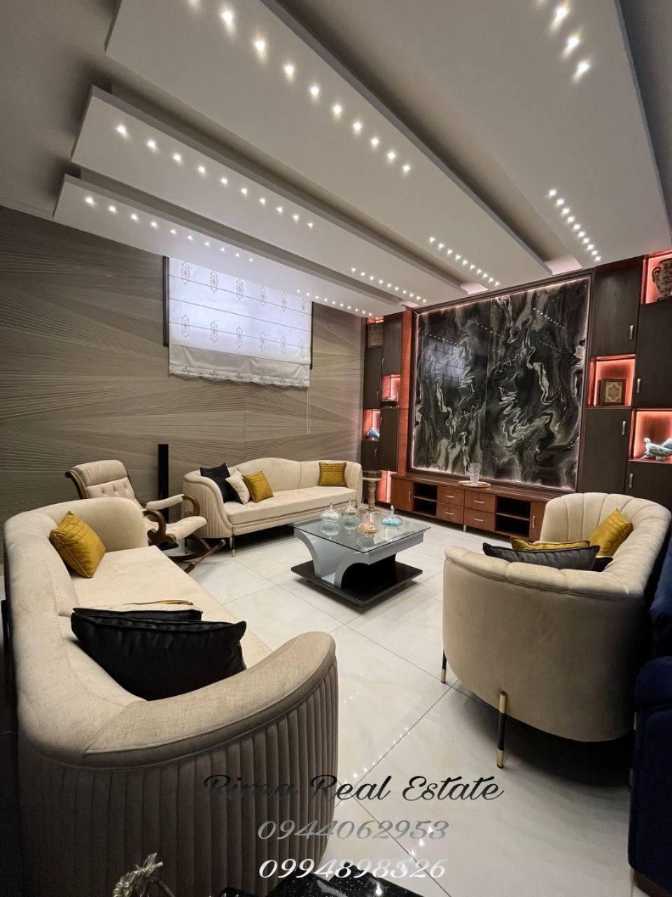 شقة ملكية فاخرة إكساء حديث 2023 للبيع في ضاحيه قدسيا