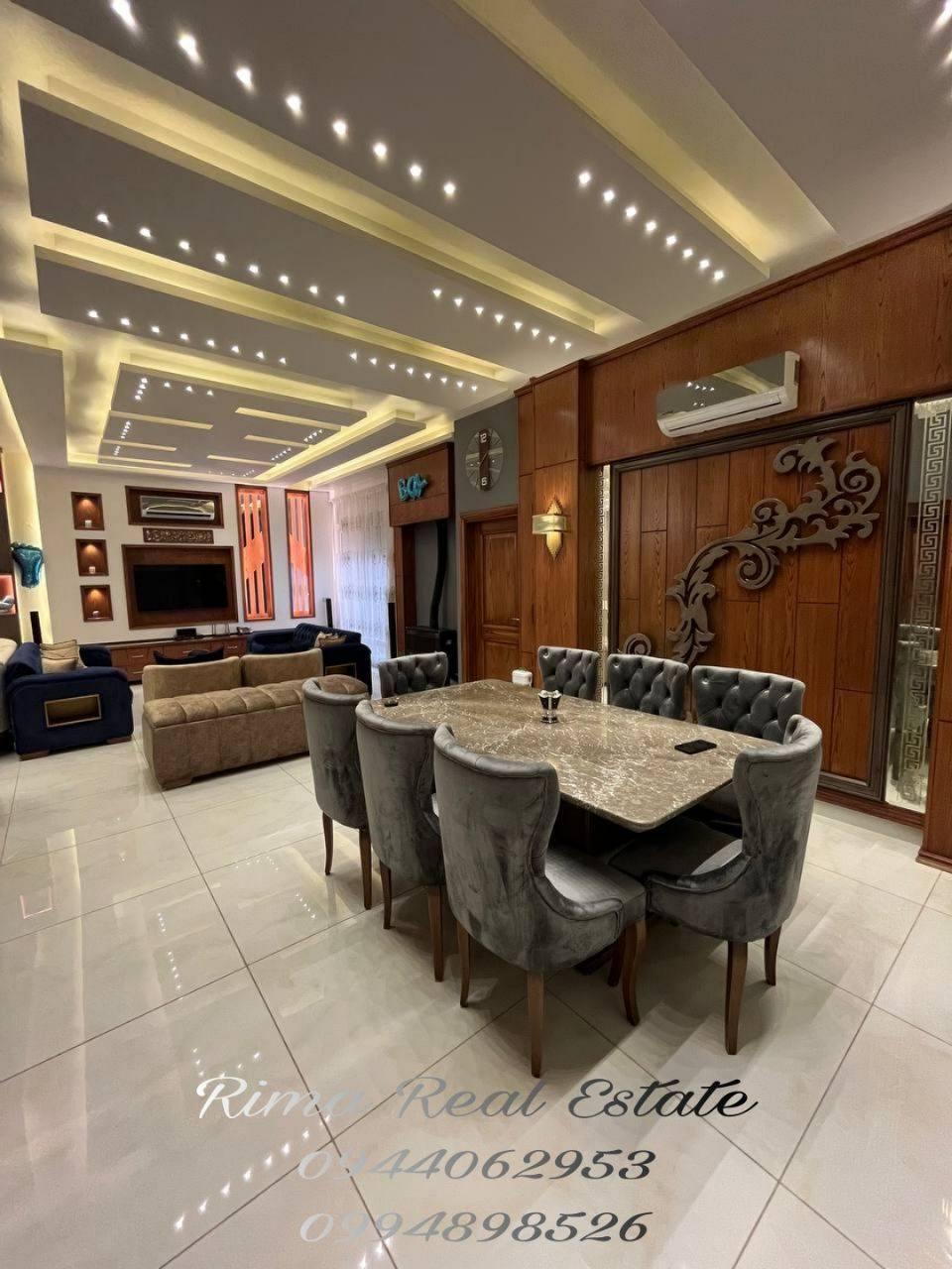 شقة ملكية فاخرة إكساء حديث 2023 للبيع في ضاحيه قدسيا