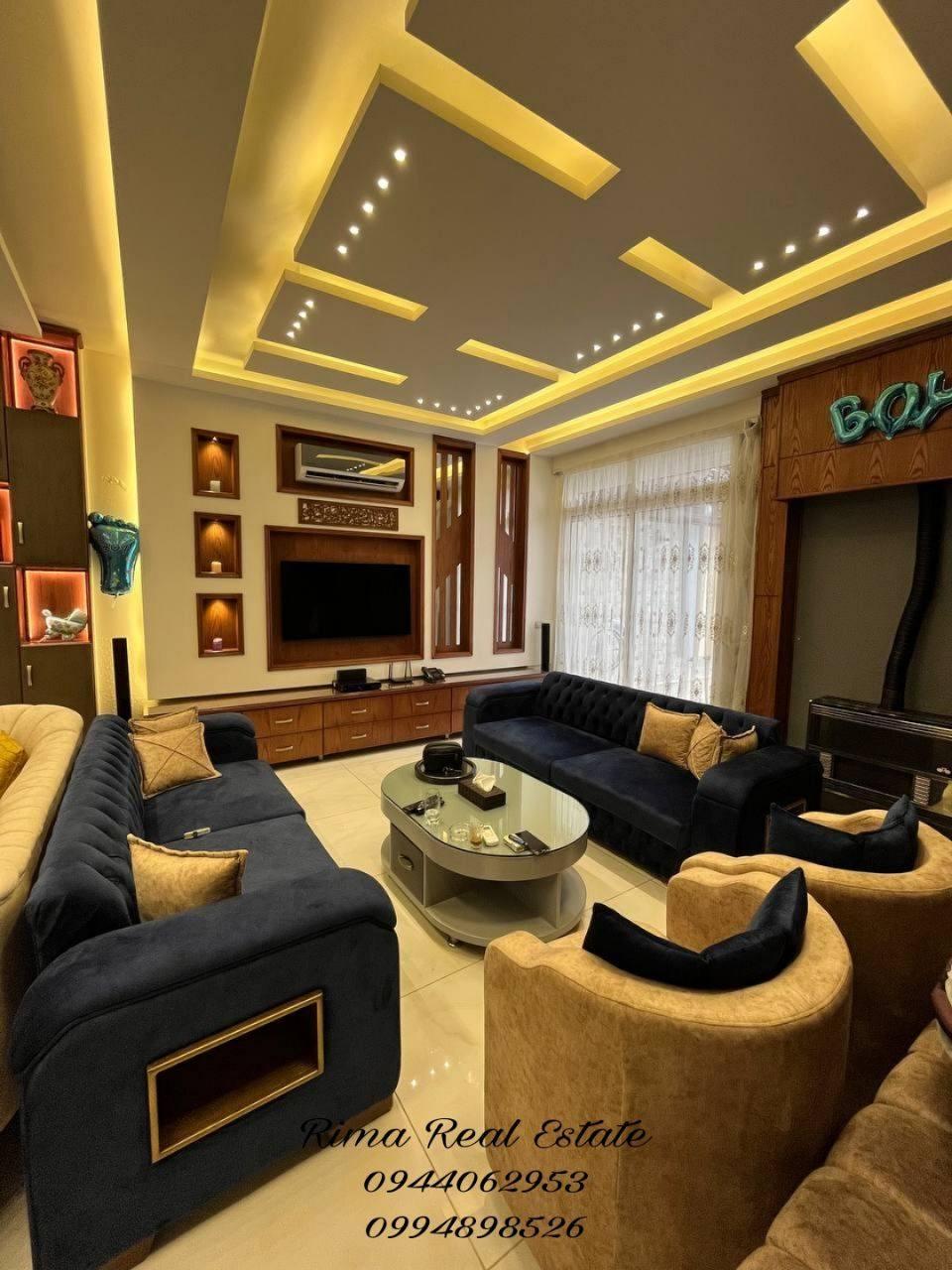 شقة ملكية فاخرة إكساء حديث 2023 للبيع في ضاحيه قدسيا